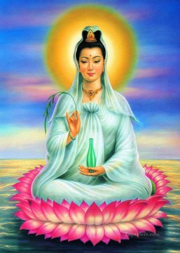 慈悲の女神仏教 Oil Paintings